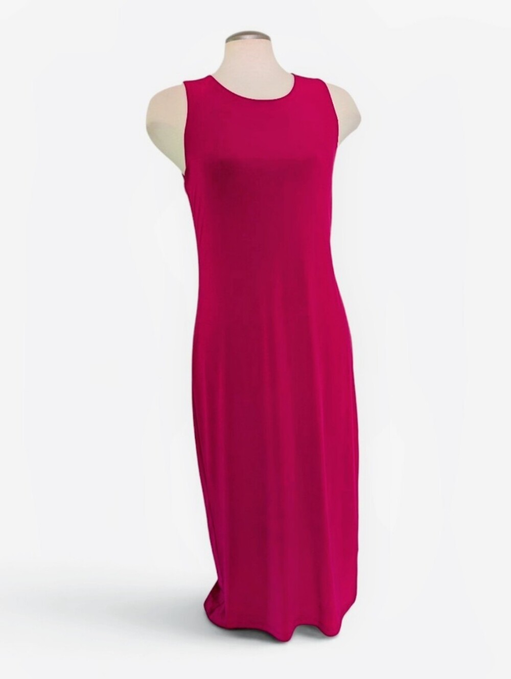 Banana Republic Factory Sleeveless Dress Raspberry Pink Size Small Lined Sheath